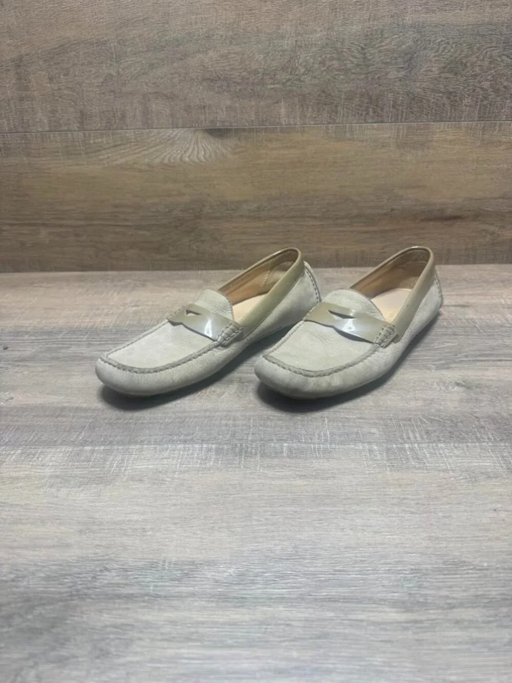 Cole Haan Tan Leather Driving Loafers Men's Size 8.5